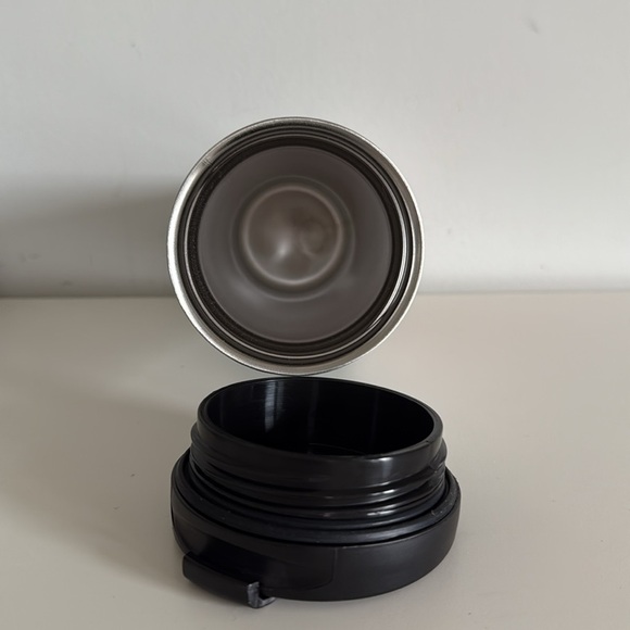 Starbucks Christmas 12 OZ Triangular Pattern Metal Coffee Travel Mug - Picture 5 of 5